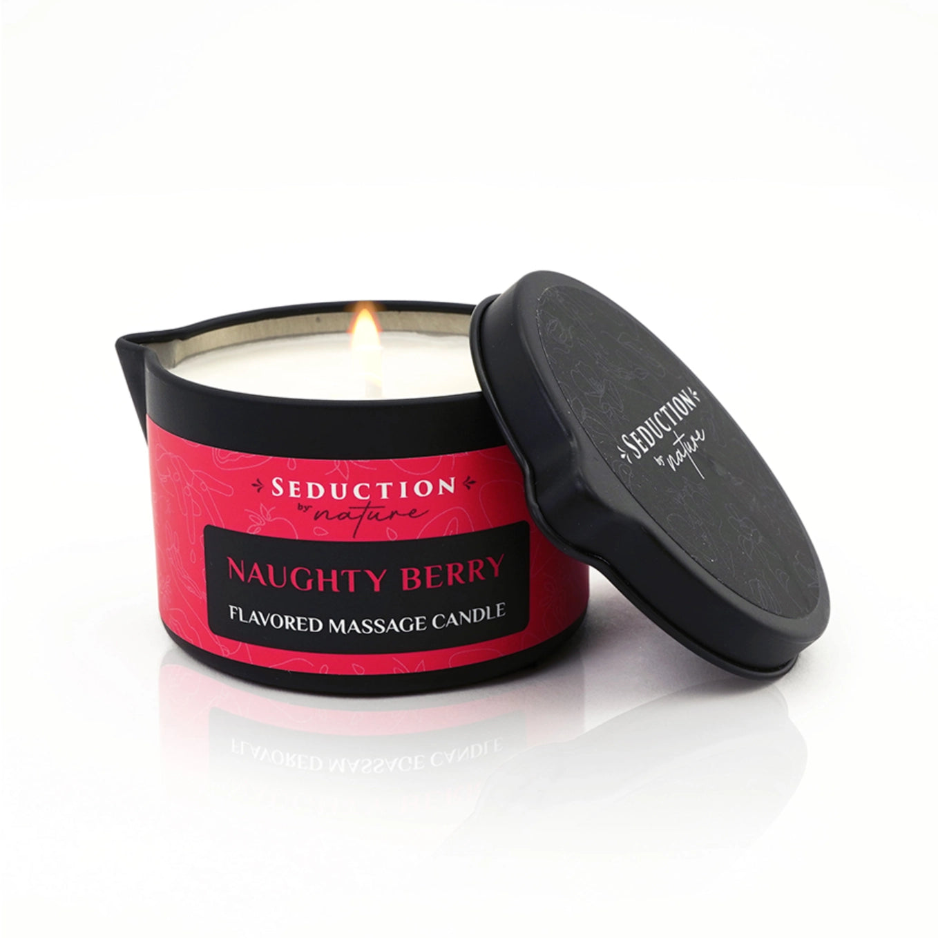 Naughty Berry Massage Candle