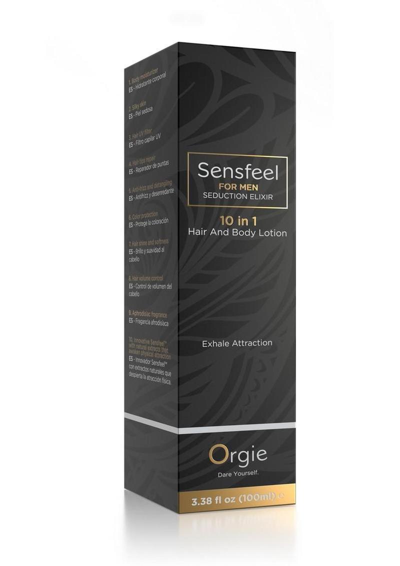 Sensfeel For Men - Seduction Elixir 10 in 1 Hair & Body Lotion