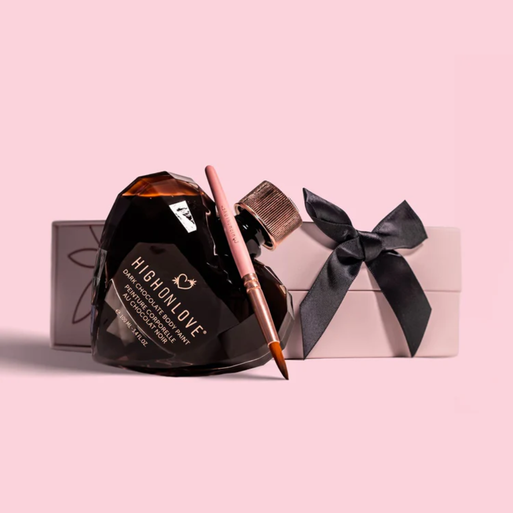 HighOnLove® Dark Chocolate Body Paint