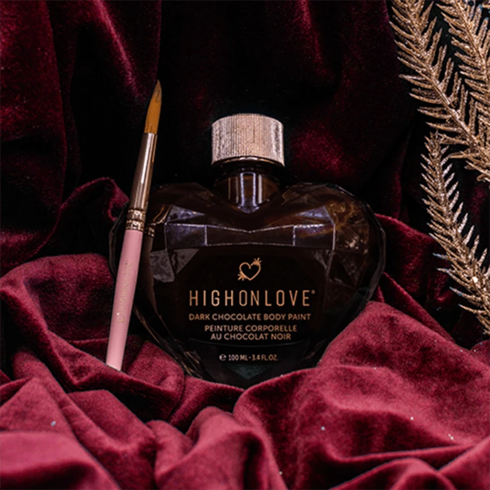 HighOnLove® Dark Chocolate Body Paint