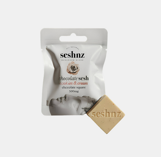 Seshnz Mushroom Blend Chocolate Squares