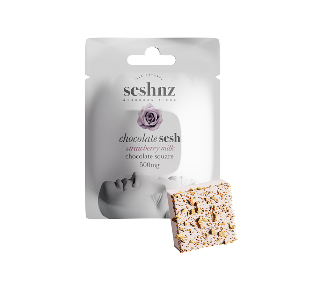Seshnz Mushroom Blend Chocolate Squares